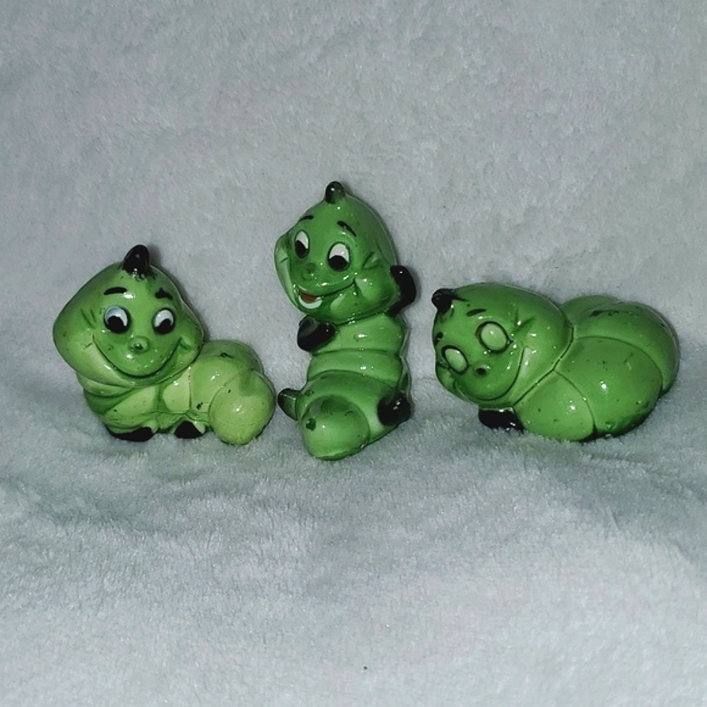 Trio Of Adorable Caterpillars